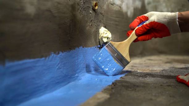 SJ Waterproofing Pros commercial waterproofing team near Gaines, MI